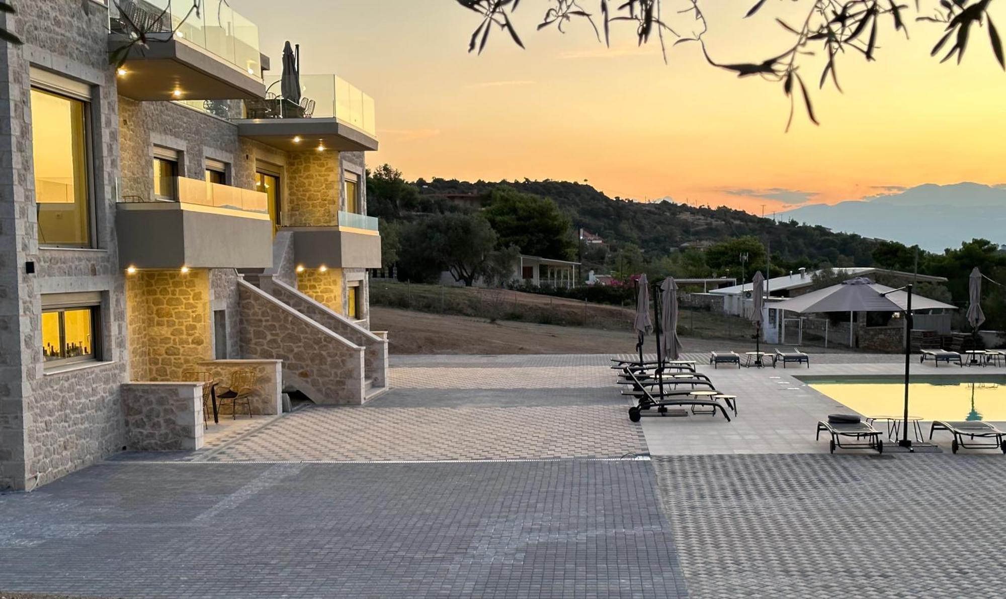 Topos Luxury Stay Heraion Loutráki Extérieur photo